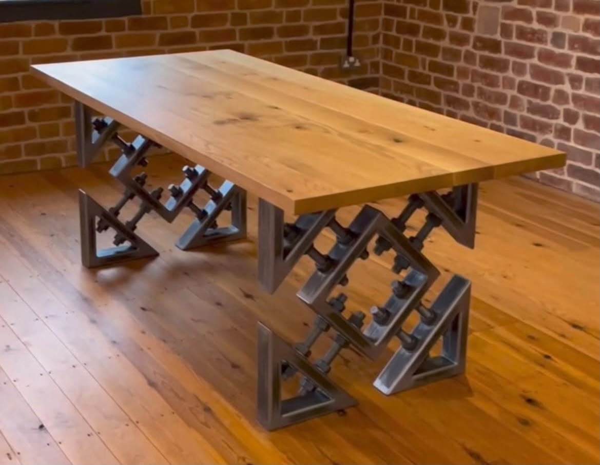 Mesa Industrial em Vergalhão